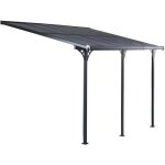 Pergola gardiun elliot - 188 m� 619x305x227 / 272 cm aluminium et polycarbonate