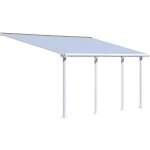 Pergola olympia 3x6 couleur blanc