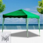 P�rgola - papillon - papillon 3x3m - m�tal - polyester - pliable et fonctionnelle