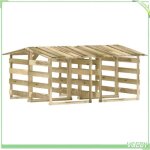 Pergola - v geby - 4 pcs - bois de pin impr�gn� - 100x90x100 cm - r�sistance � la corrosion