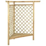 Pergola - vidaxl - dangle avec banc - bois de pin imprégné - vert - 166x81x174 cm Pergola - vidaxl - dangle avec banc - bois de pin imprégné - vert - 166x81x174 cm