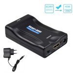 Pritel vers hdmi adaptateur 720p / 1080p (60hz) scart vers hdmi adaptateur vido audio convertisseur ...