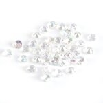 Perles acryliques - zerodis - 1000 pi�ces - 4. 5mm - d�coration mariage - bricolage color�
