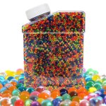 Perles deau - pimpimsky - 50000 boules - transparent - naturel - jouet sensoriel