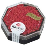 Perle miyuki delica - miyuki - 22 mm - rouge classique - verre - japon