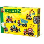 Perles  repasser - camions de chantier - ses creative - cre 5 types de vhicules de chantier.