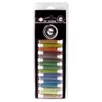 Perle rocaille 15 tubes 7 g métallisé + fermoirs et fil Perle rocaille 15 tubes 7 g métallisé + fermoirs et fil