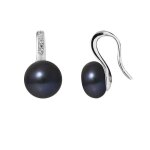 Boucles doreilles - perlinea - perles de culture deau douce - argent 925 - black tahiti - qualité aaa ... Boucles doreilles - perlinea - perles de culture deau douce - argent 925 - black tahiti - qualité aaa ...