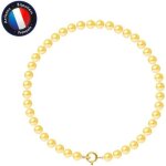 Bracelet - perlinea - perles de culture deau douce 4 - 5 mm - or jaune - longueur 18 cm - qualit aaa ...