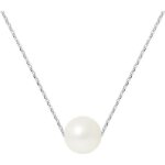 Collier - perlinea - perle de culture deau douce aaa + - 8 - 9 mm - argent 925 - femme