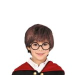 Perruque enfant - jour de fete - harry potter - mixte - noir