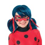 Perruque ladybug miraculous - rubies - modle miraculous - couleur bleu - pour enfant