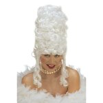 Perruque de marquise antoinette blanche - widmann - accessoire de dguisement pour adulte