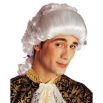 Perruque - widmann - marquis chevalier homme marquis / marquises - blanc - adulte - intrieur