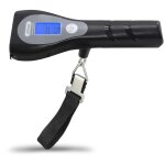 Pèse - bagage numérique portable max 50 kg équipée dun confortable mètre ruban rétractable de 100 cm ... Pèse - bagage numérique portable max 50 kg équipée dun confortable mètre ruban rétractable de 100 cm ...