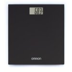 Omron balance num�rique de salle de bain 29 x 27 x 22 cm noir verre