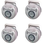 Pest reject pro - lot de 4 - venteo - rpulsif nuisibles repulse power - ultrasons et lectromagntisme ...