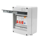 Petit disjoncteur diffrentiel  2 voies - omabeta - 40amp 30ma rcd + 2 mcb(6a + 16a)