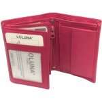 Petit porte monnaie femme cuirmini portefeuille format carte credit 3 volets pour 10 cartes permis billet ...