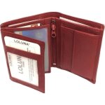 Petit porte monnaie femme cuirmini portefeuille format carte credit 3 volets pour 10 cartes permis billet ...