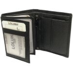Petit porte monnaie homme cuirmini portefeuille format carte credit 3 volets pour 10 cartes permis billet ...