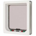 Petmate chati�re cat mate grande blanc hauteur x longueur x largeur : 24 cm x 5 cm x 25 cm