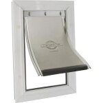 Petsafe - chatire staywell rsistante en aluminium pour chien et gros chat systme de verrouillage robuste ...