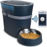 Petsafe - distributeur de croquettes automatique connect smart feed pour chien / chat avec minuterie ...