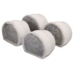 Petsafe - filtre au charbon de rechange pour fontaine  eau drinkwell en cramique avalon pagoda et streamside ...