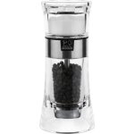 Moulin à poivre et salière - peugeot - 13 cm - acrylic et inox - design contemporain - 2 pièces Moulin à poivre et salière - peugeot - 13 cm - acrylic et inox - design contemporain - 2 pièces