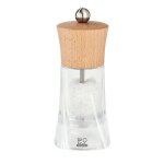 Moulin � sel - peugeot - oleron - 14 cm - acrylique et bois - couleur naturel