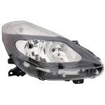 Phare optique avant droit renault clio iii phase 2 2009 2012 h7plush7 fond noir