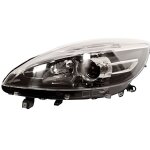 Phare optique avant gauche renault scenic iii phase 3 2013 2016 h7plush7 fond noir