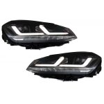 Phares osram full led pour vw golf 7 vii 12 - 17 noir upgrade xenon&halog�ne