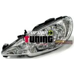 Phare projecteur principal gauche pour peugeot 206 - 206cc 98 - 08