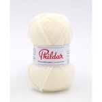 Phildar - pelote de laine phil super baby de 25g - laine  tricoter - 70% acrylique30% laine - aiguille ...