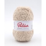 Phildar - pelote de laine phil douce de 50g - laine  tricoter - 100% polyester - aiguille n5 - couleur ...