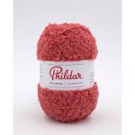 Phildar - pelote de laine phil douce de 50g - laine  tricoter - 100% polyester - aiguille n5 - couleur ...