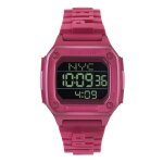Montre femme - philipp plein - pwhaa0121 - quartz - digital - bracelet silicone rose Montre femme - philipp plein - pwhaa0121 - quartz - digital - bracelet silicone rose