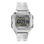Philipp plein - montre mixte - quartz - digital - bracelet acier inoxydable argent - pwhaa0521