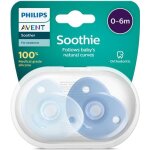 Philips avent scf099 / 21 lot de 2 sucettes soothie coeur - 0 / 3 mois - bleu / bleu clair Philips avent scf099 / 21 lot de 2 sucettes soothie coeur - 0 / 3 mois - bleu / bleu clair