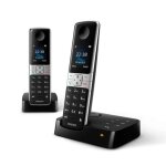 Philips dect téléphone sans fil d2752b12 - noir Philips dect téléphone sans fil d2752b12 - noir