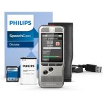Dictaphone numérique philips dpm6000 avec deux microphones et slot sd - noir Dictaphone numérique philips dpm6000 avec deux microphones et slot sd - noir