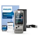 Philips dpm7200 - dictaphone numrique 8 go avec deux microphones et slot sd ( catgorie : dictaphone ...