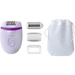 Philips - pilateur compact violet - satinelle essential - violet - bre275. 00