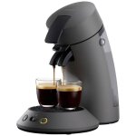 Philips home senseo original plus csa210 / 50 machine  caf  dosettes gris