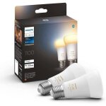 Philips hue white ambiance ampoule led connectée e27 équivalent 75w 1100 lumen compatible bluetooth pack ... Philips hue white ambiance ampoule led connectée e27 équivalent 75w 1100 lumen compatible bluetooth pack ...
