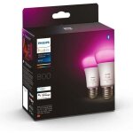 Philips hue white & color ambiance ampoules led connectes e27 - compatible bluetooth