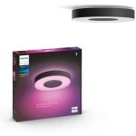 Plafonnier - philips hue - infuse large - noir - led - int�rieur - design contemporain