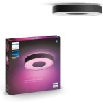 Plafonnier - philips - hue white and color ambiance - medium - noir - led - intérieur Plafonnier - philips - hue white and color ambiance - medium - noir - led - intérieur